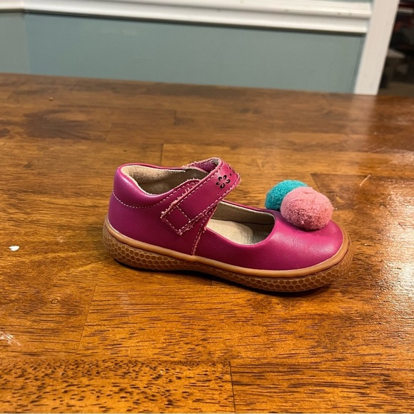 Livie & Luca + Matilda Jane magenta purple mary Jane’s pink blue Pom Pom size 6 - Picture 2 of 11